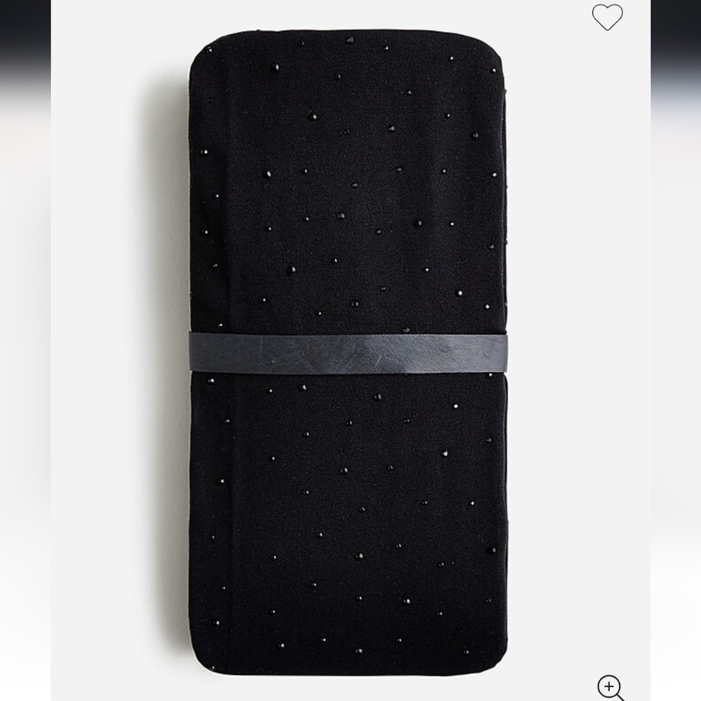 J. Crew Black Embellished Hosiery